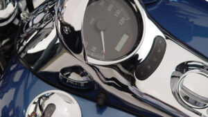 NATIONAL CYCLE SPEEDOMETER COWL CHROME