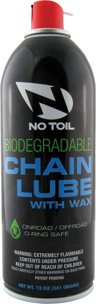NO TOIL BIODEGRADABLE CHAIN LUBE W/WAX 12OZ