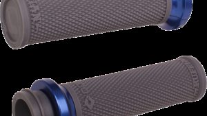 ODI RUFIAN GRIPS TBW 1" GRAPHITE/BLUE