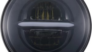 PATHFINDER CLASSIC LED HEADLIGHT 7" W/DRL BLACK