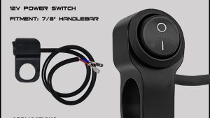 PATHFINDER POWER SWITCH MOUNT W/CABLE 22MM MOUNT 18IN POWER CABLE