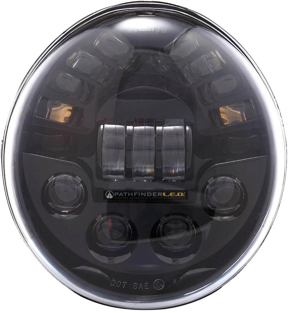 PATHFINDER V-ROD HEADLIGHT BLACK