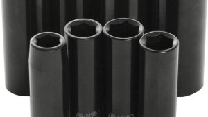 PERFORMANCE TOOL 8 PC 3/8" MET IMP SKT SET DEEP