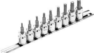 PERFORMANCE TOOL 9 PC STAR BIT SOCKET SET