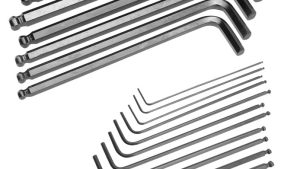 PERFORMANCE TOOL 22 PC SAE/MET BALL END HEX SET