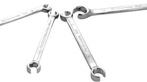 PERFORMANCE TOOL 4 PC MET FLARE NUT WRENCH SET
