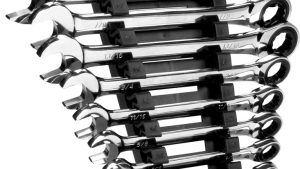 PERFORMANCE TOOL 12 PC SAE RATCHET WRENCH SET