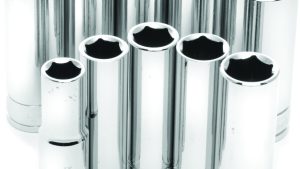 PERFORMANCE TOOL 10 PC 3/8" MET SOCKET SET DEEP