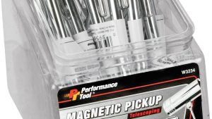 PERFORMANCE TOOL POCKET MAGNET RETRIEVER/12 PK W/FISHBOWL COUNTER DISPLAY
