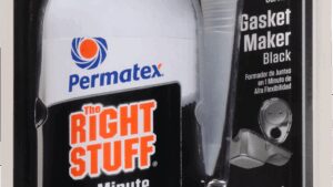 PERMATEX RIGHT STUFF BLACK ONE MINUTE GASKET 3 OZ