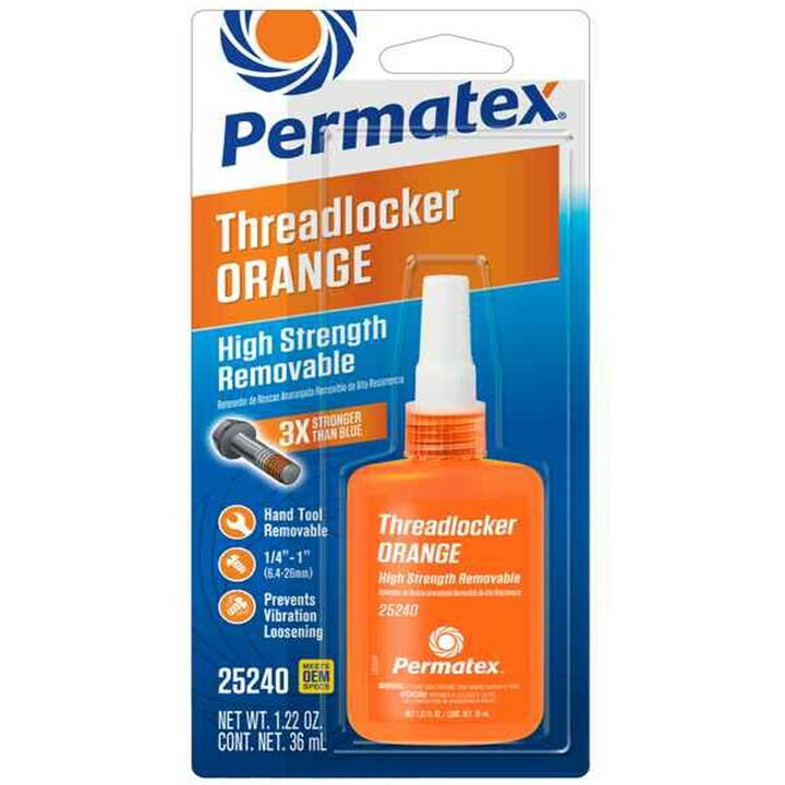 PERMATEX HYBRID FORMULA THREADLOCKER ORANGE 36 ML