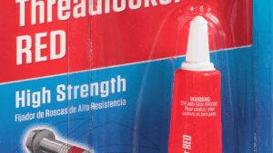PERMATEX HIGH STRENGTH THREADLOCKER RED 6 ML