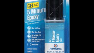 PERMATEX 5 MIN. GENERAL PURPOSE EPOXY 0.84 FL. OZ 6/CASE