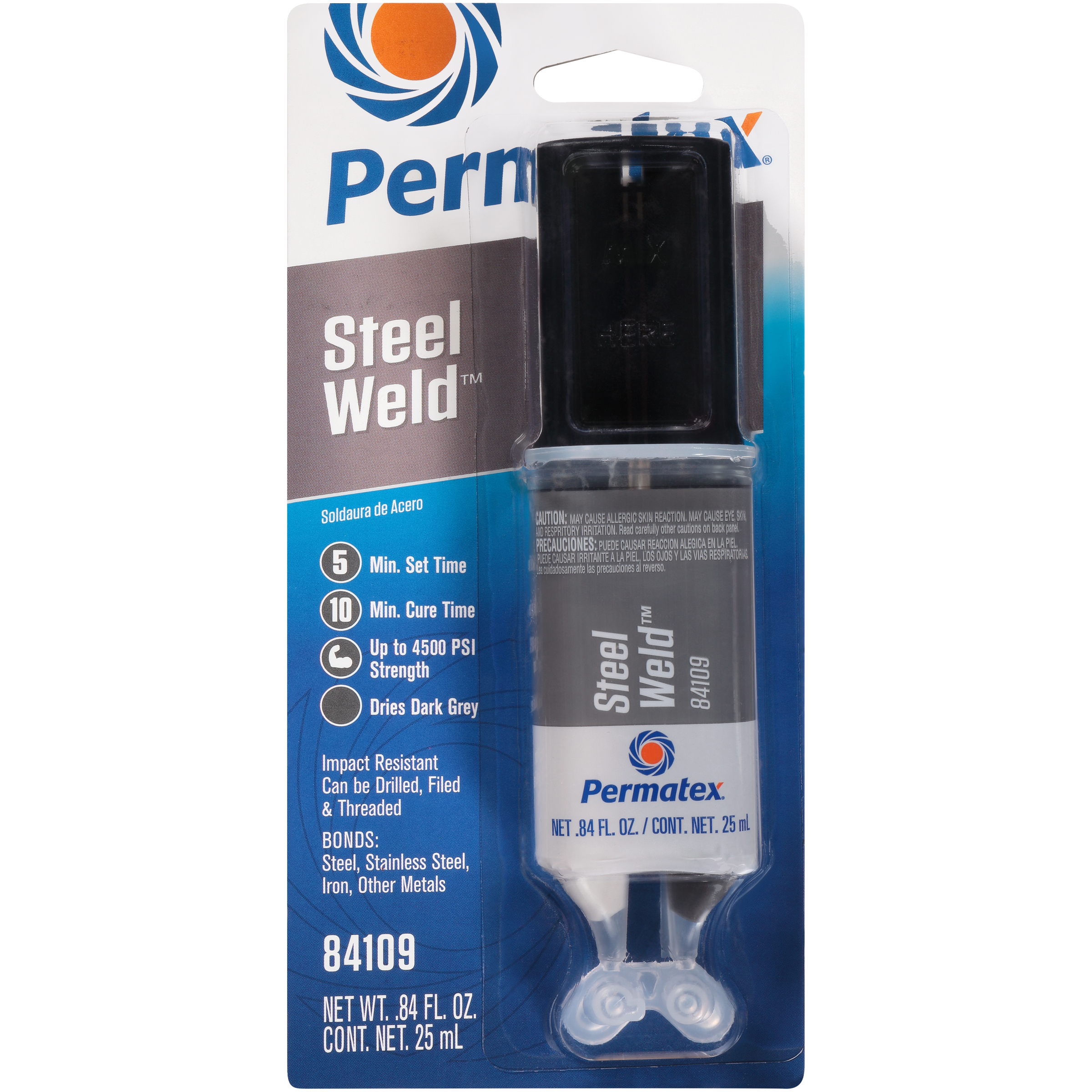 PERMATEX 4 MIN. MULTI-METAL EPOXY 0.84 FL. OZ 6/CASE
