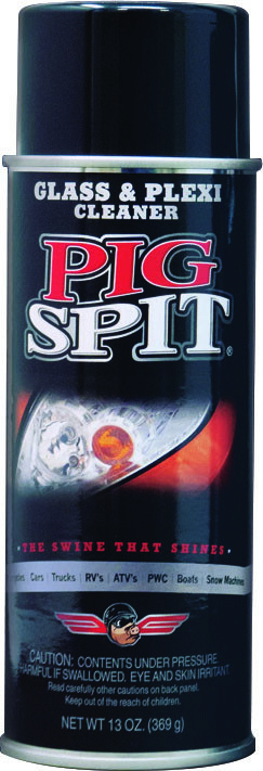 PIG SPIT GLASS & PLEXI CLEANER 13OZ