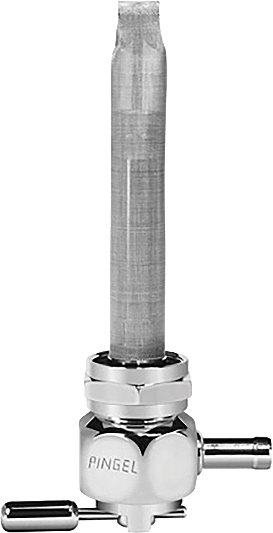 PINGEL ENT POWER-FLO PETCOCK OVAL 22MM RES CHROME `75-UP