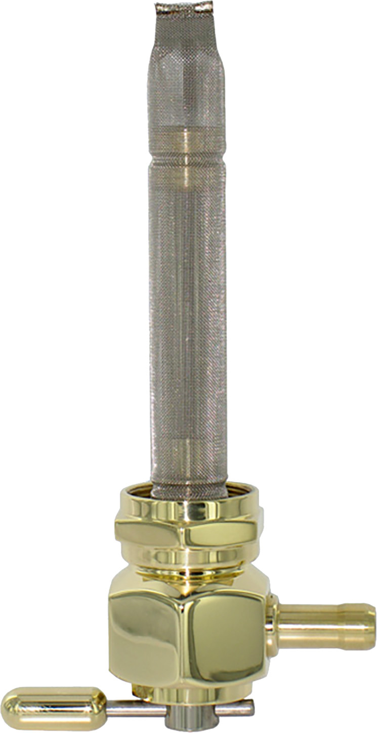 PINGEL ENT POWER-FLO PETCOCK 22MM RES POL BRASS `75-UP