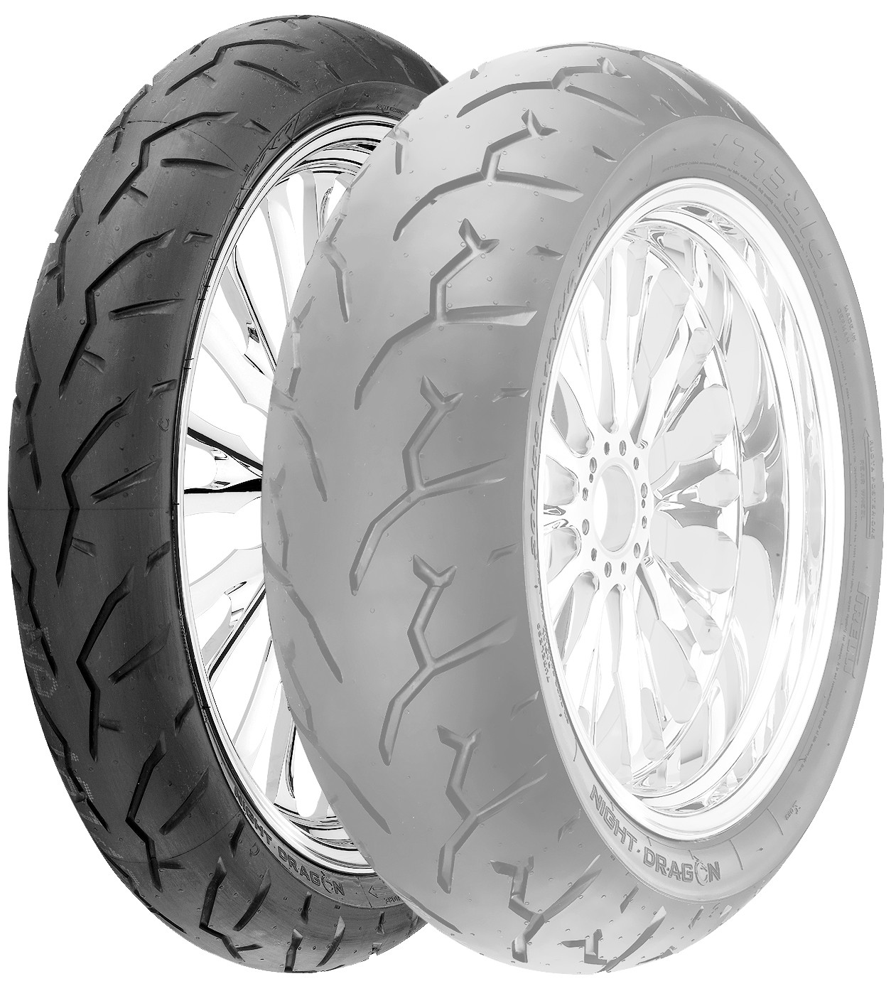 PIRELLI TIRE NIGHT DRAGON FRONT 130/90-16 73H BELTED BIAS