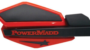 POWERMADD STAR SERIES HANDGUARDS (RED/BLACK)
