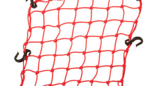 POWERTYE CARGO NET ADJUSTABLE RED 15"X15"