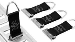 POWERTYE E-TRACK D-RING CLIPS 4/PK