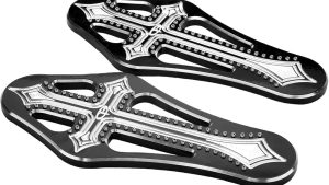 PREC. BILLET FLOORBOARDS RIDER DARKSIDE BLACK