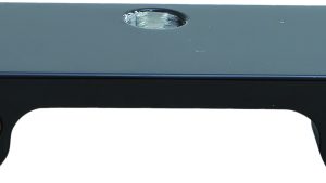 PRO ONE TURN SIGNAL BAR W/AMBER LED NARROW GLIDE BLK