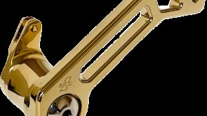 PRO ONE T-REX SHORTY BRAKE ARM GOLD `08-13 TOURING
