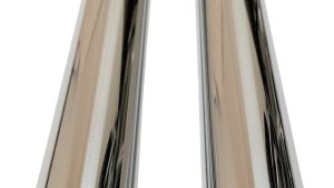 PRO ONE CHROME FORK TUBES 39MM 26 1/4"