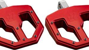 PRO ONE PRO PEG BMX V1 MINI FBOARD RED ANODIZE