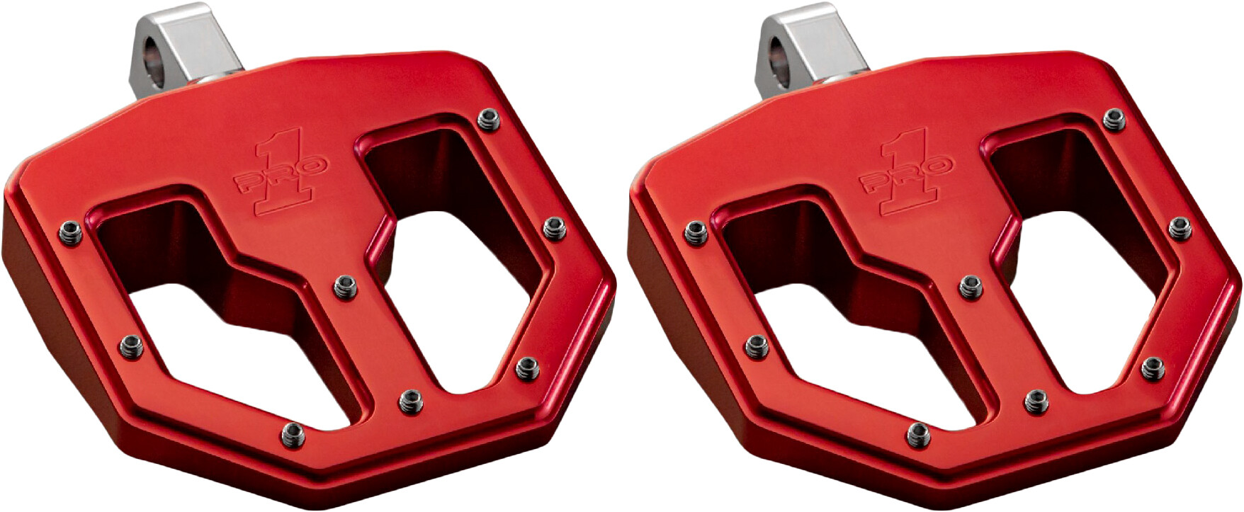 PRO ONE PRO PEG BMX V1 MINI FBOARD RED ANODIZE