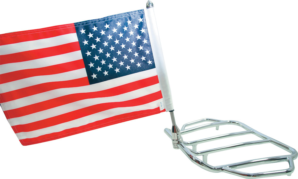 PRO PAD USA 6X9 FLAG AND FIXED MOUNT FOR 5/8" ROUND BAR