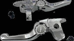 PSR ANTHEM SHORTY LEVER SET CHROME FLT 14-16 HYDRAULIC CLUTCH