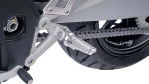 PUIG FOOTPEGS RACING SILVER