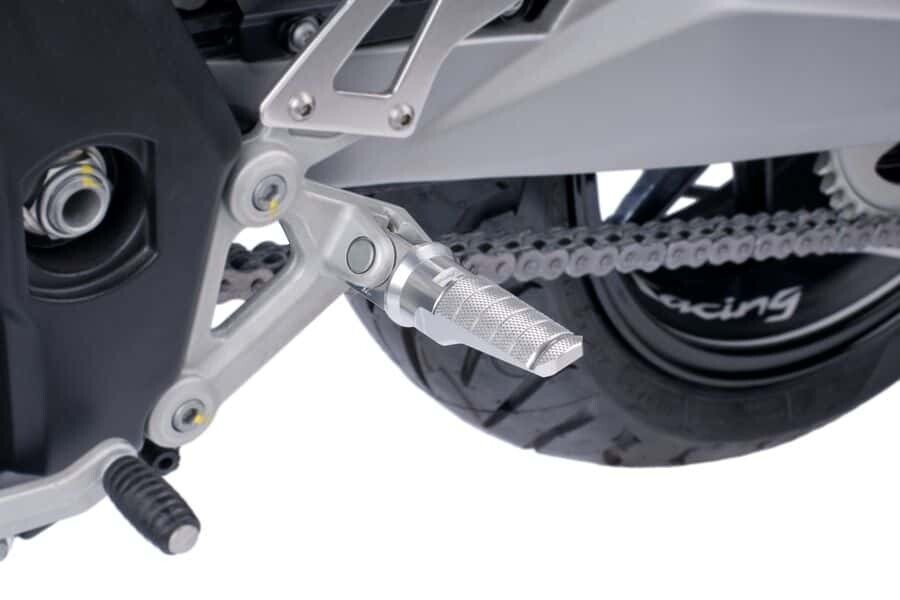 PUIG FOOTPEGS RACING SILVER