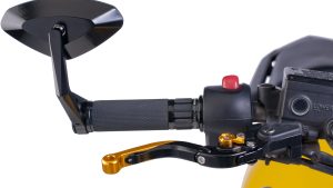 PUIG MIRROR HI-TECH BAR-END L/R BLACK