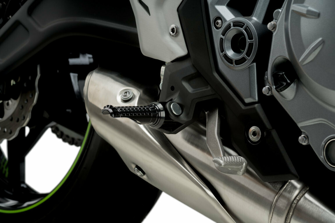 PUIG FOOTPEGS R-FIGHTER BLACK
