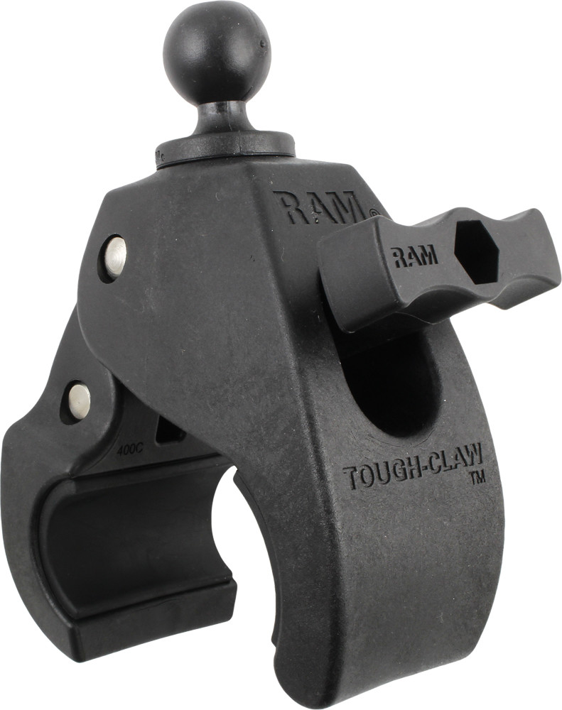 RAM LARGE TOUGH-CLAW W/1" DIAMETER RUBBER BALL