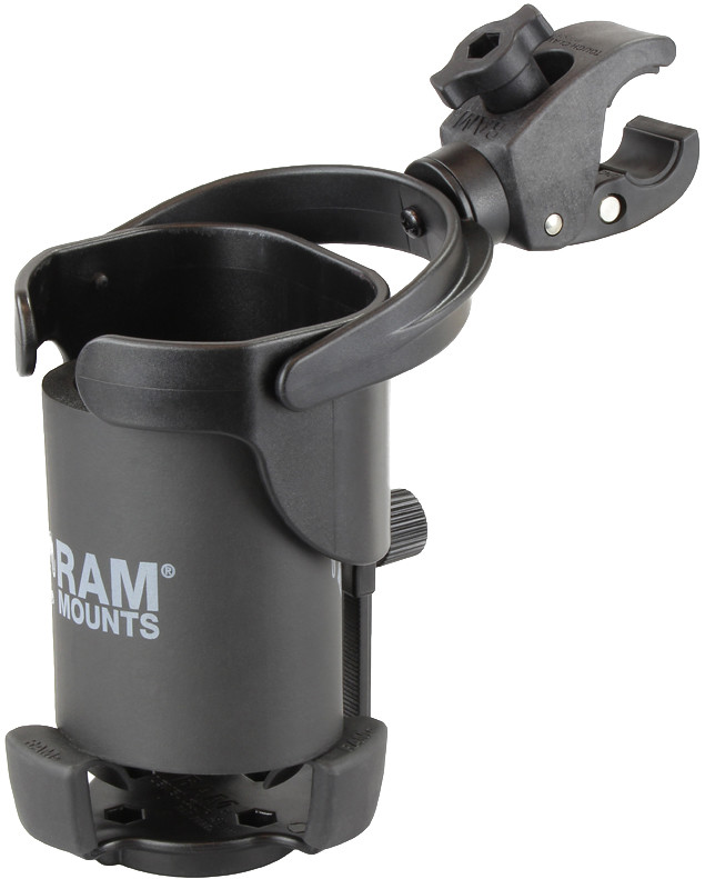 RAM LG CUP HOLDER W/CLAW MNT