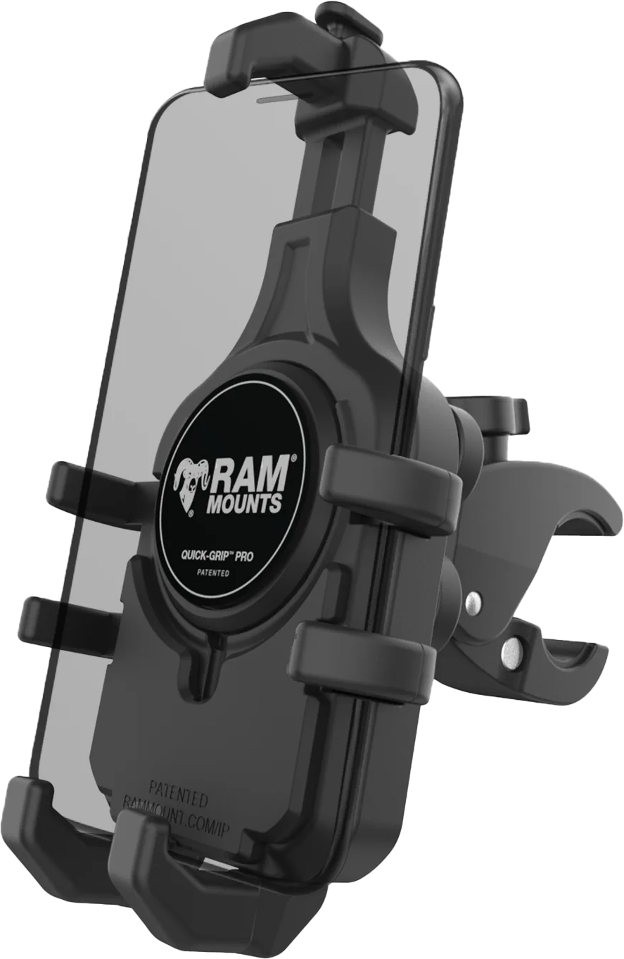 RAM QUICK-GRIP PRO LOW-PROFILE MOUNT W/VIBE SAFE