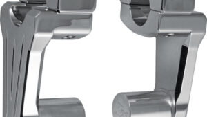 ROX PIVOTING HANDLEBAR RISER CHROME 2" RISE
