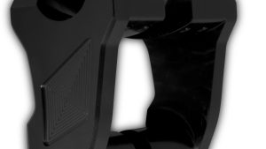 ROX PIVOTING HANDLEBAR RISER BLACK 3" RISE