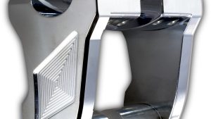 ROX PIVOTING HANDLEBAR RISER CHROME 3" RISE