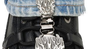 RYDER CLIPS CLIPS FOR LACED BOOTS FLAMES