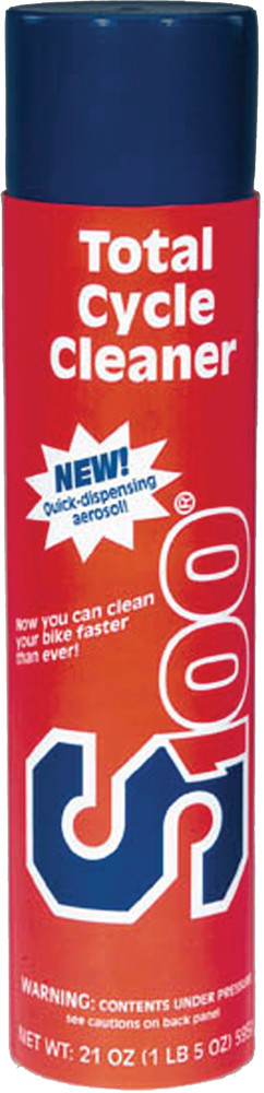 S100 TOTAL CYCLE CLEANER 21OZ