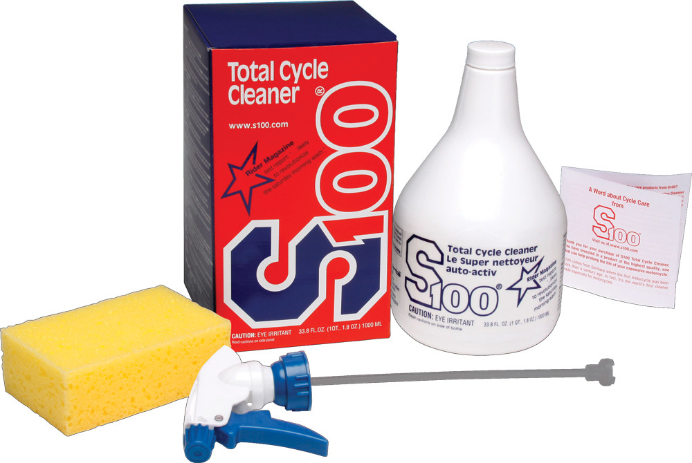 S100 TOTAL CYCLE CLEANER DELUXE SET