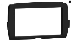 SADDLE TRAMP DOUBLE DIN RADIO INSTALL KIT FLH 14-UP FLT 15-UP