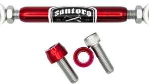 SANTORO FABWORX SHIFT LINKAGE MID-CTRLS RED DYNA 99-17