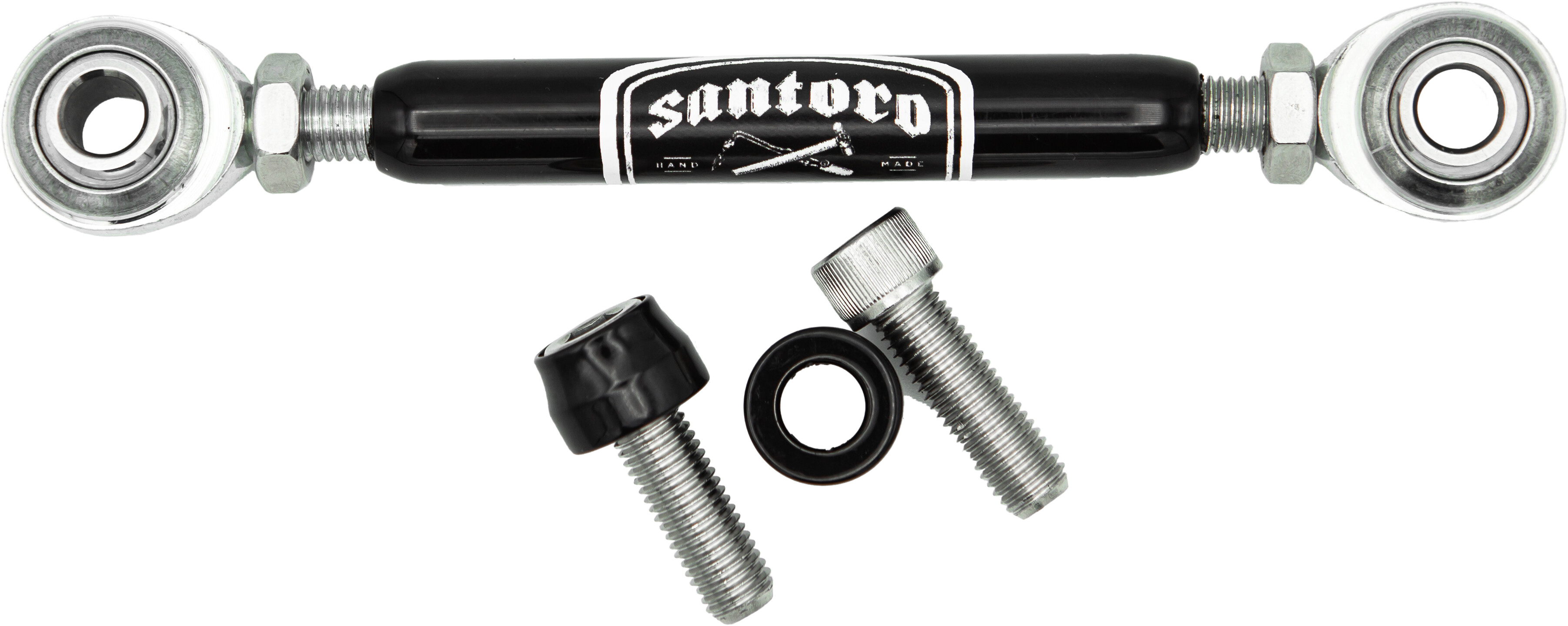 SANTORO FABWORX SHIFT LINKAGE MID-CTRLS BLACK M8 SOFTAIL