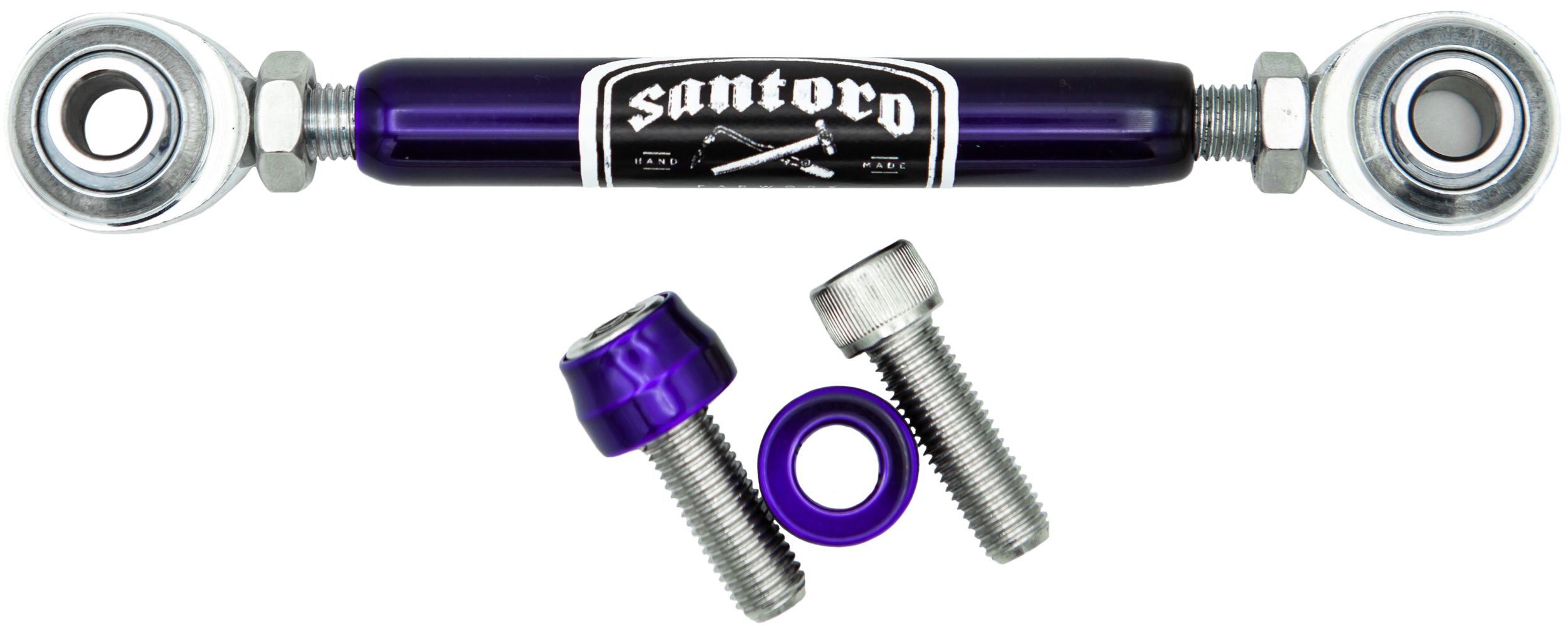 SANTORO FABWORX SHIFT LINKAGE MID-CTRLS PRPL M8 SOFTAIL